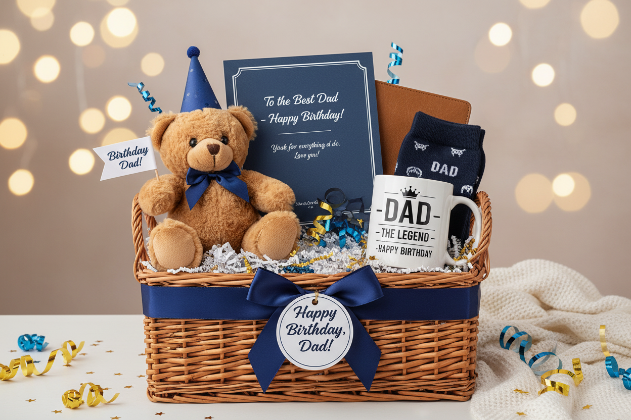 Dad's Birthday Gift Basket